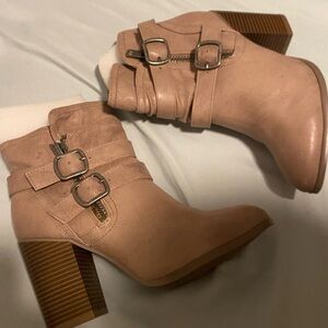Buckle Moto Boots